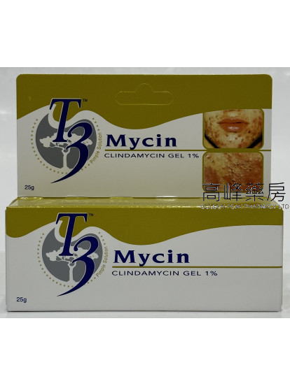 T3 Mycin Gel 1% 25g