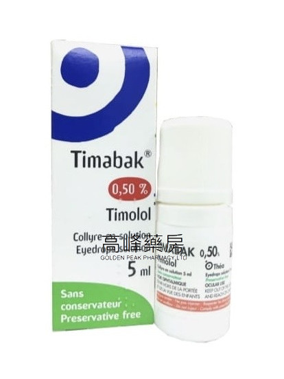 Timabak Eye Drops 0.5% 5ml
