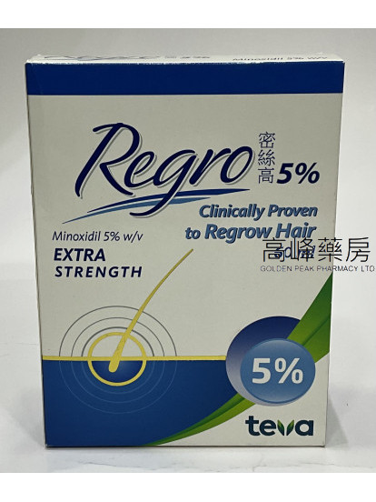 Regro 5% 密絲高(Minoxidil)  60ml