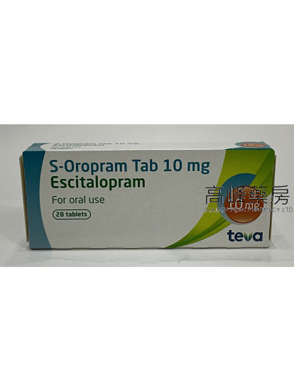 Teva S-Oropram 10mg 28Tablets