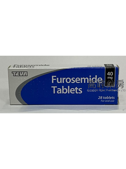 TEVA-Furosemide 40mg 28Tablets